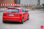 Audi S3 Sportback on Vossen Wheels (CV7) 2016 года